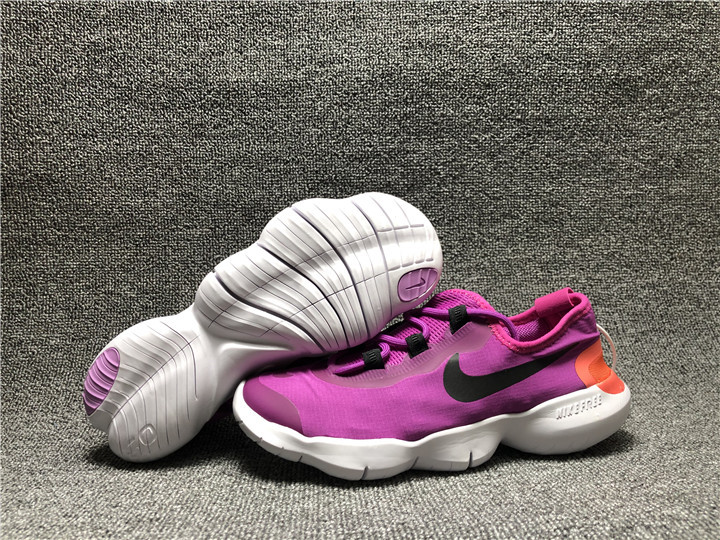 Women Nike Free RN 5.0 Purple Black White Shoes